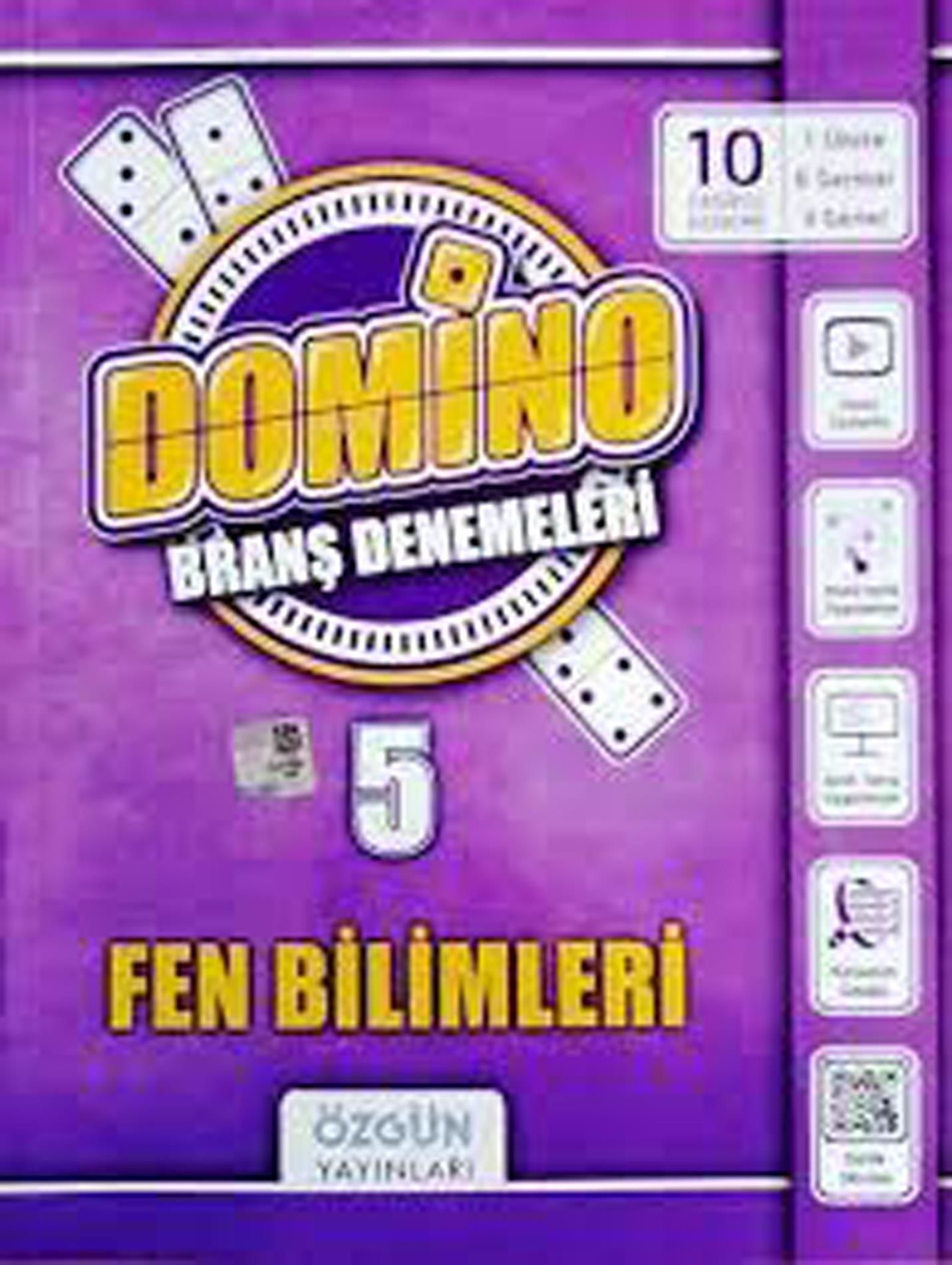 Özgün 5.Sınıf Fen Bilimleri Domino Branş Deneemeleri