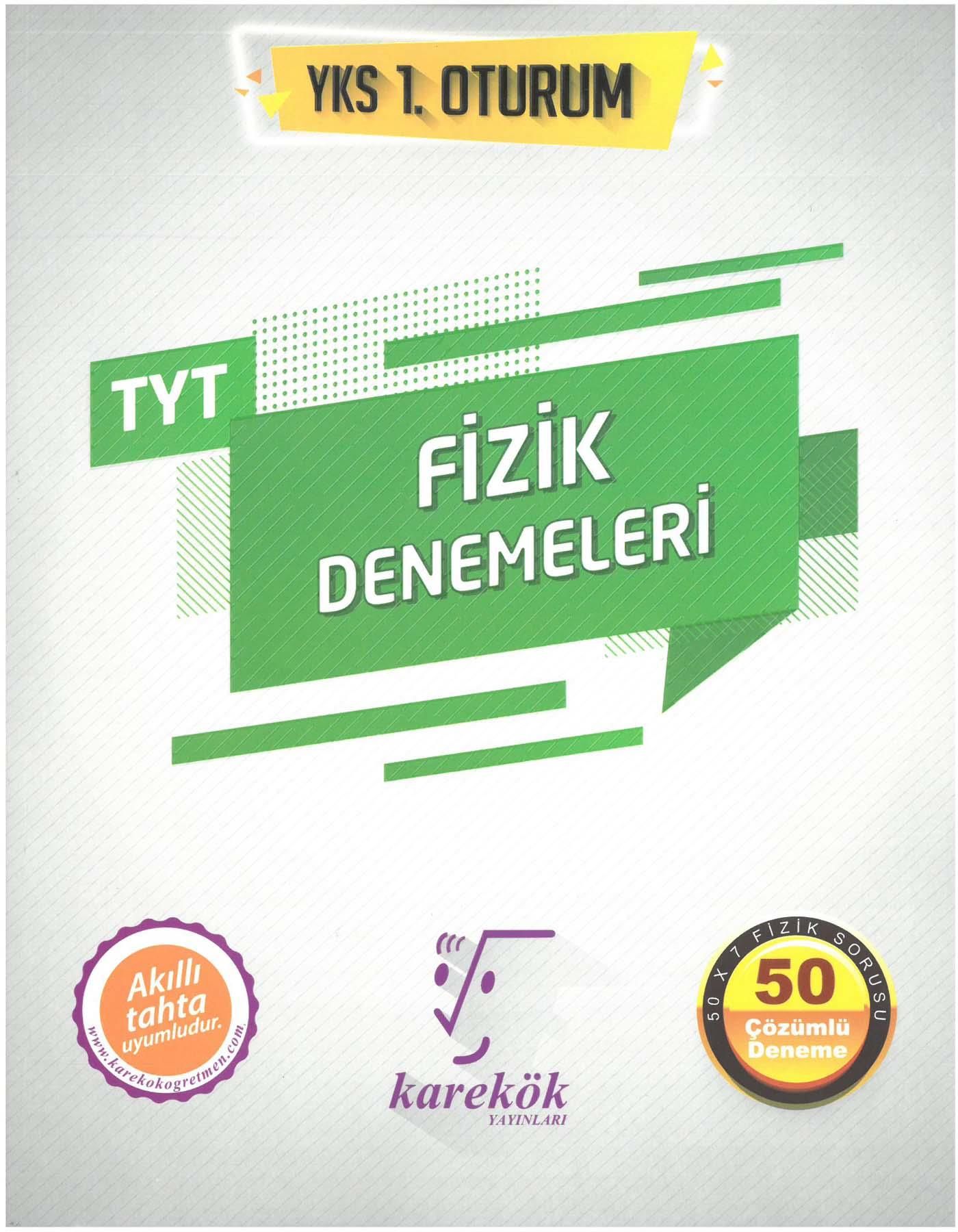 Karekök Tyt Fizik 50 Çözümlü Deneme