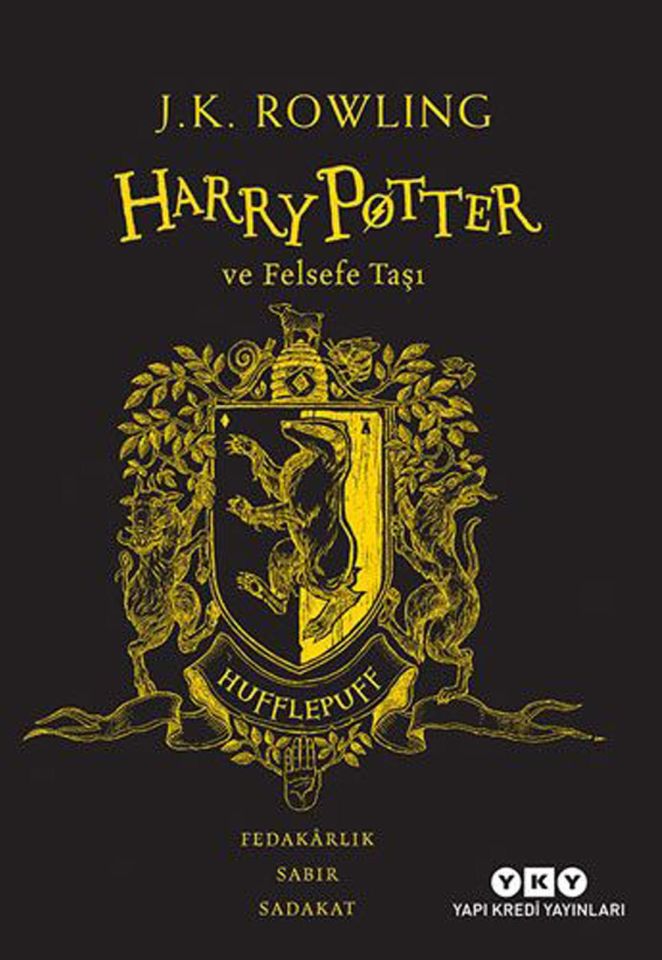 Harry Potter ve Felsefe Taşı 20.Yıl Hufflepuff Özel Baskı