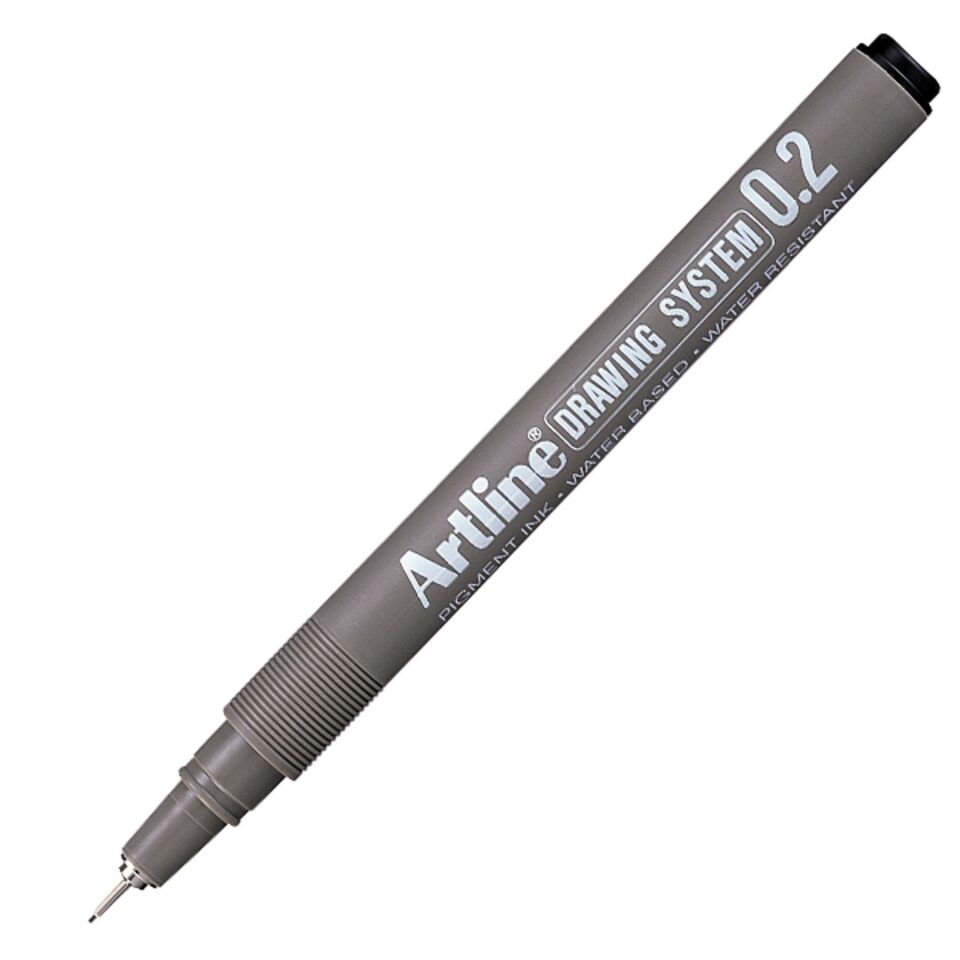 Artline Çizim Kalemi 0,2 Siyah 232 (1 adet)