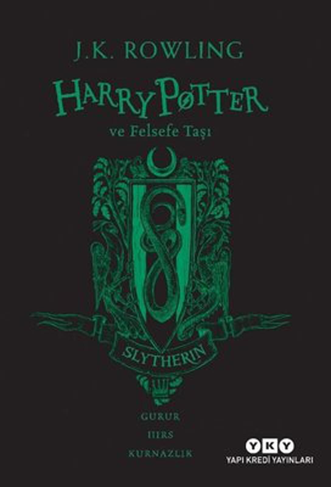 Harry Potter ve Felsefe Taşı 20.Yıl Slytherın Özel Baskı