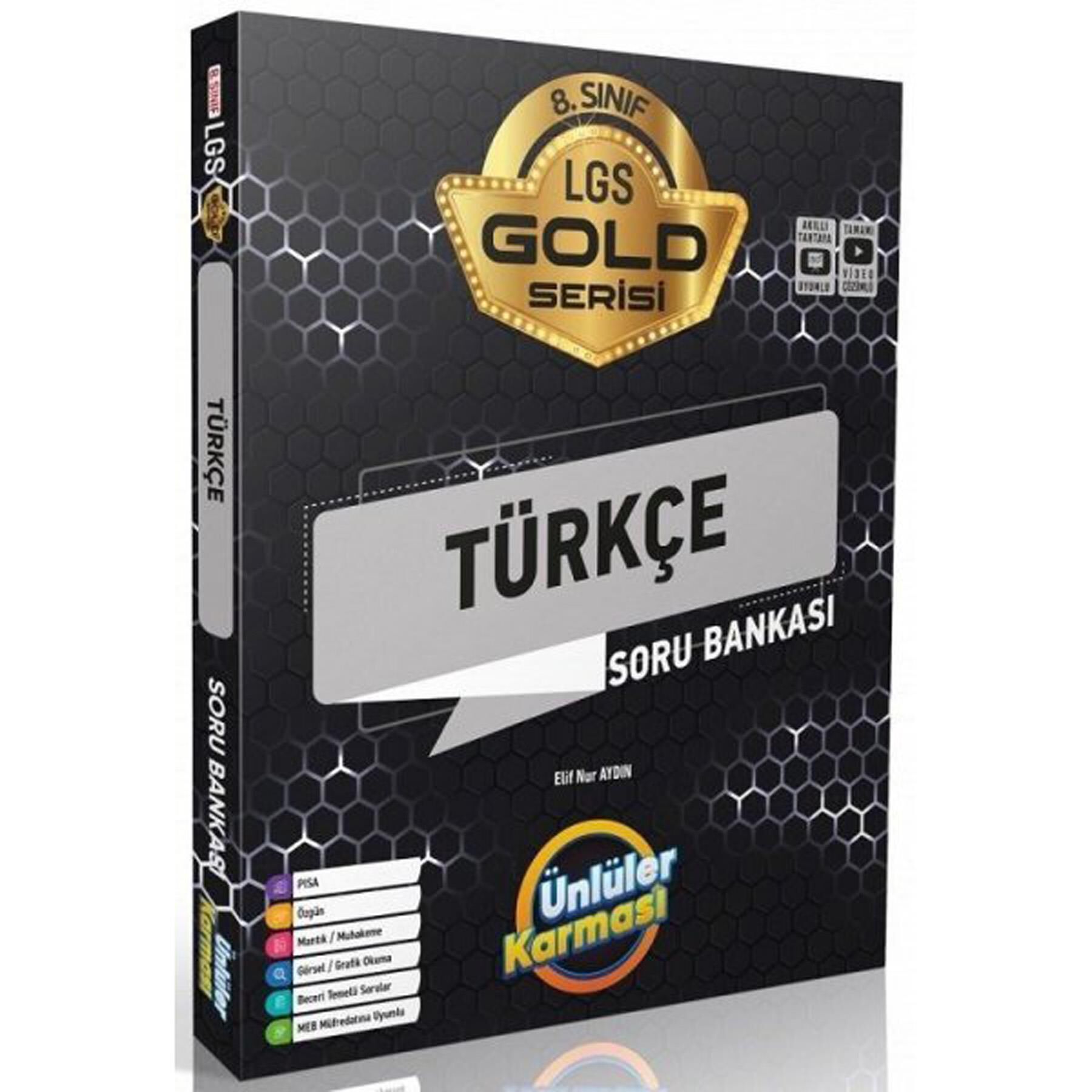 Ünlüler 8.Sınıf Gold Türkçe Soru Bankası