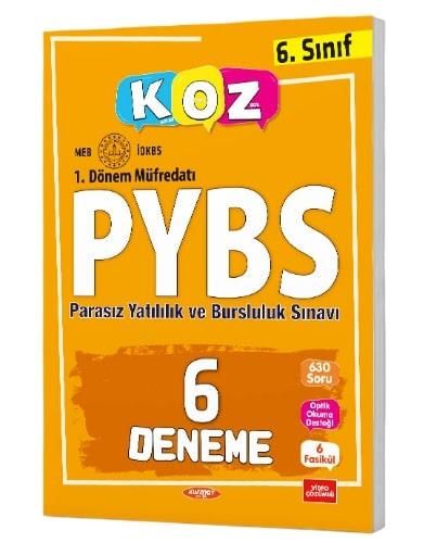 Kurmay Koz 6.Sınıf Pybs 6 Deneme