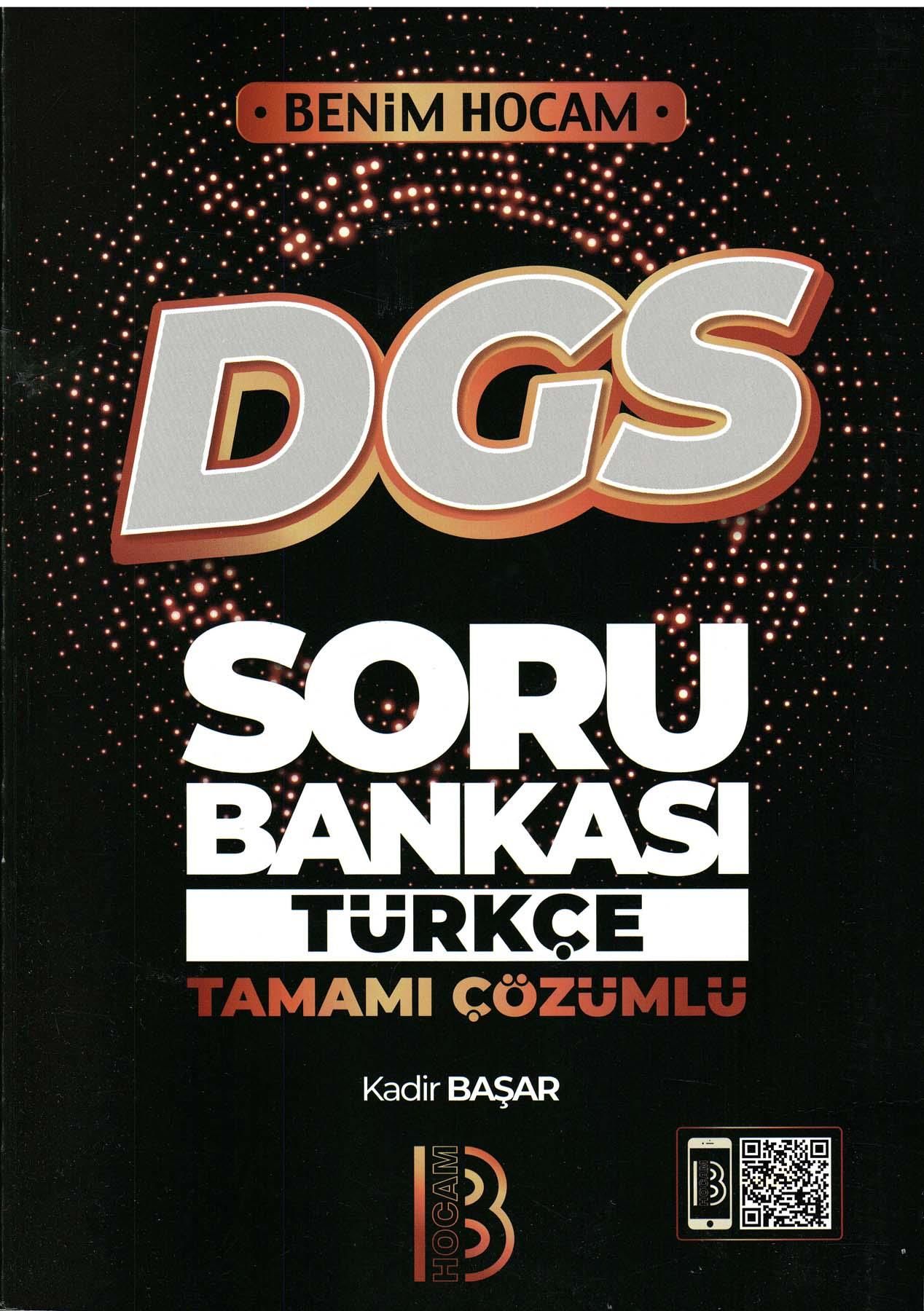 Benim Hocan Dgs Türkçe Tamamı Çözümlü Soru Bankası