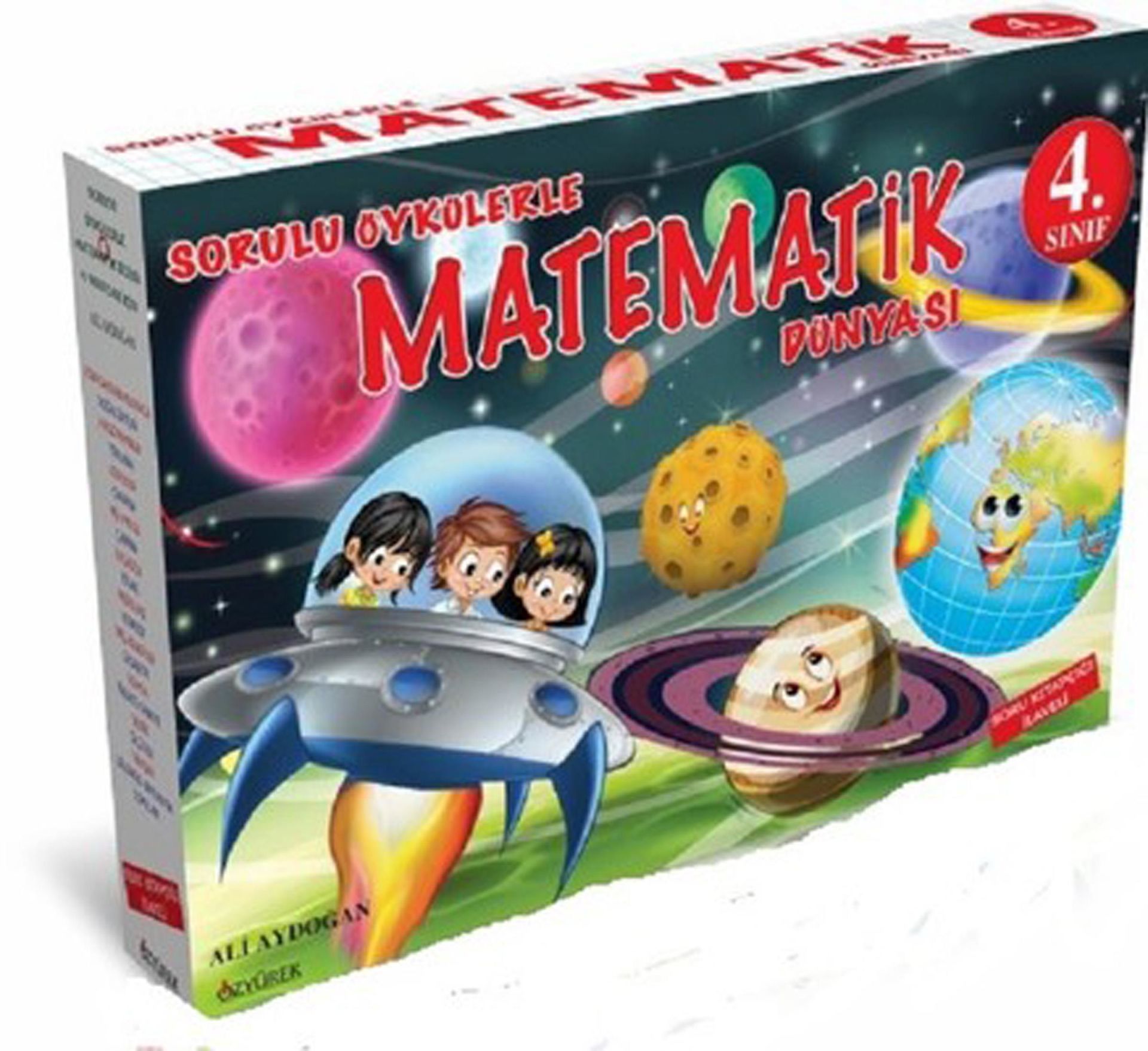 Sorulu Öykülerle Matematik Dünyası-4 10 Kitap