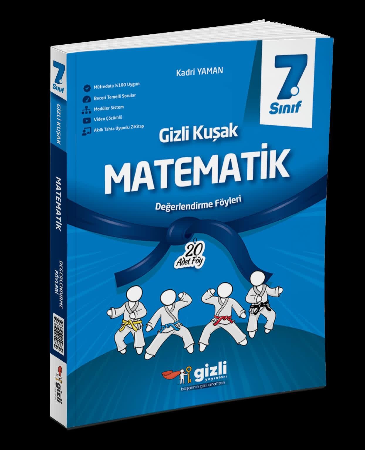 Gizli 7.Sınıf Matematik Gizli Kuşal Serisi Soru Bankası 2025