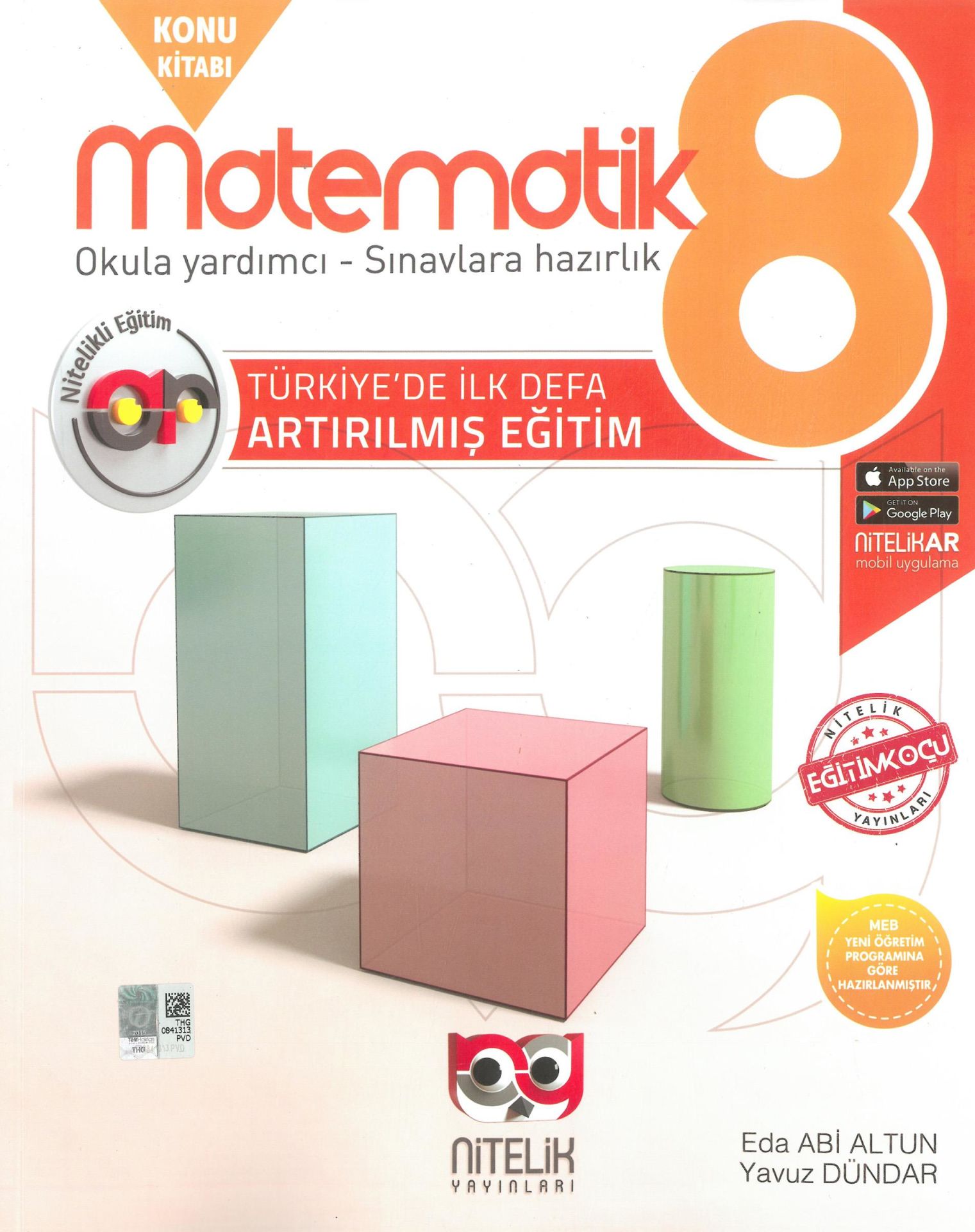 Nitelik 8.Sınıf LGS Matematik Artırılmış Konu Kitabı