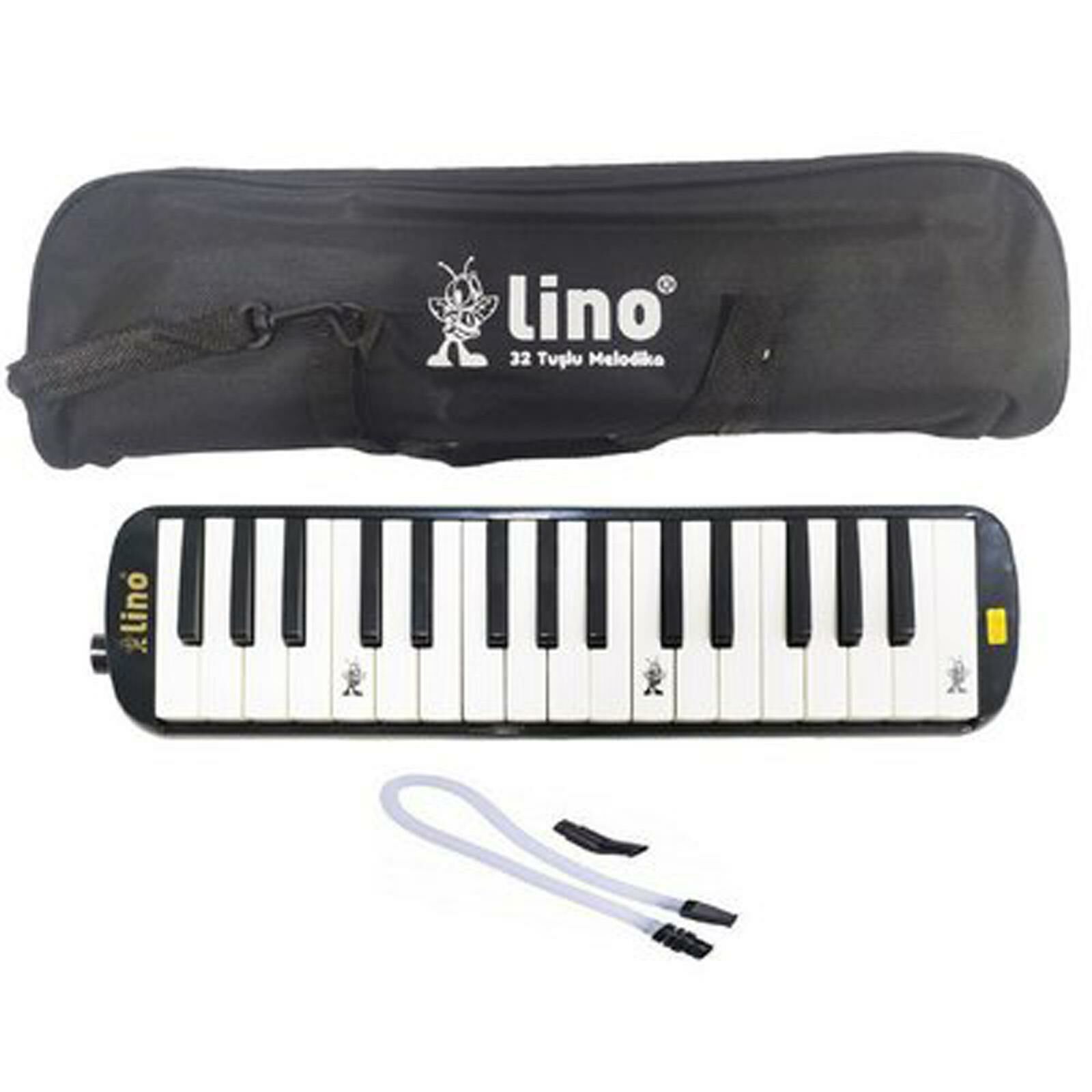 Lino Melodika 32 Tuşlu Bez Siyah Çantalı (1 Adet) LN-32SMIX