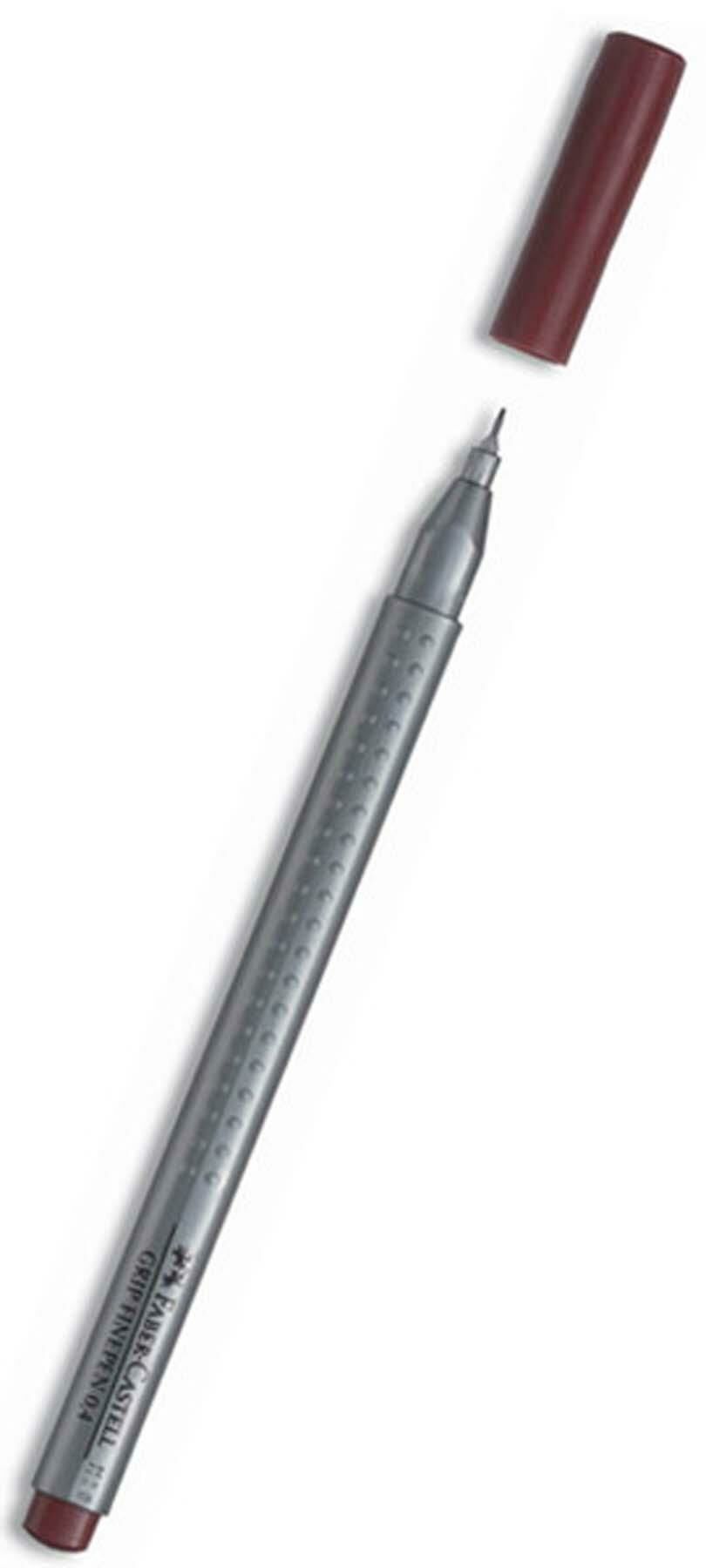 Faber Castell Grip Fine Pen Koyu Kahverengi 0,4Mm 151687 (1 Adet)