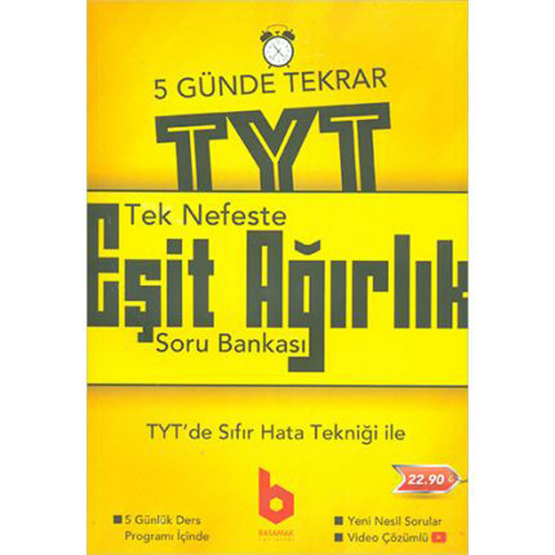 Basamak TYT Tek Nefeste Eşit Ağırlıklı Soru Bankası