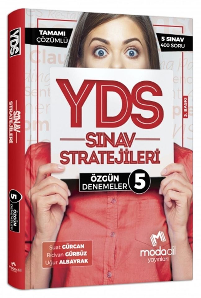 Modadil YDS Sınav Stratejileri 5 Özgün Denemeler