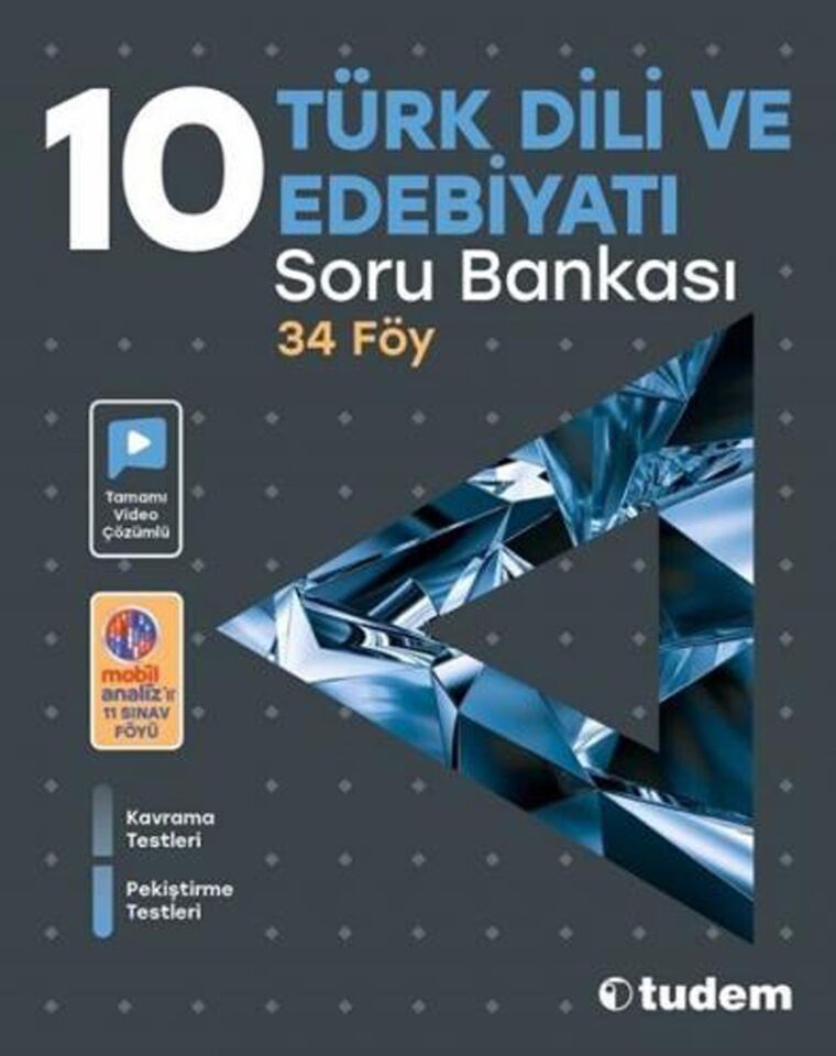Tudem 10. Sınıf Türk Dili ve Edebiyatı Soru Bankası