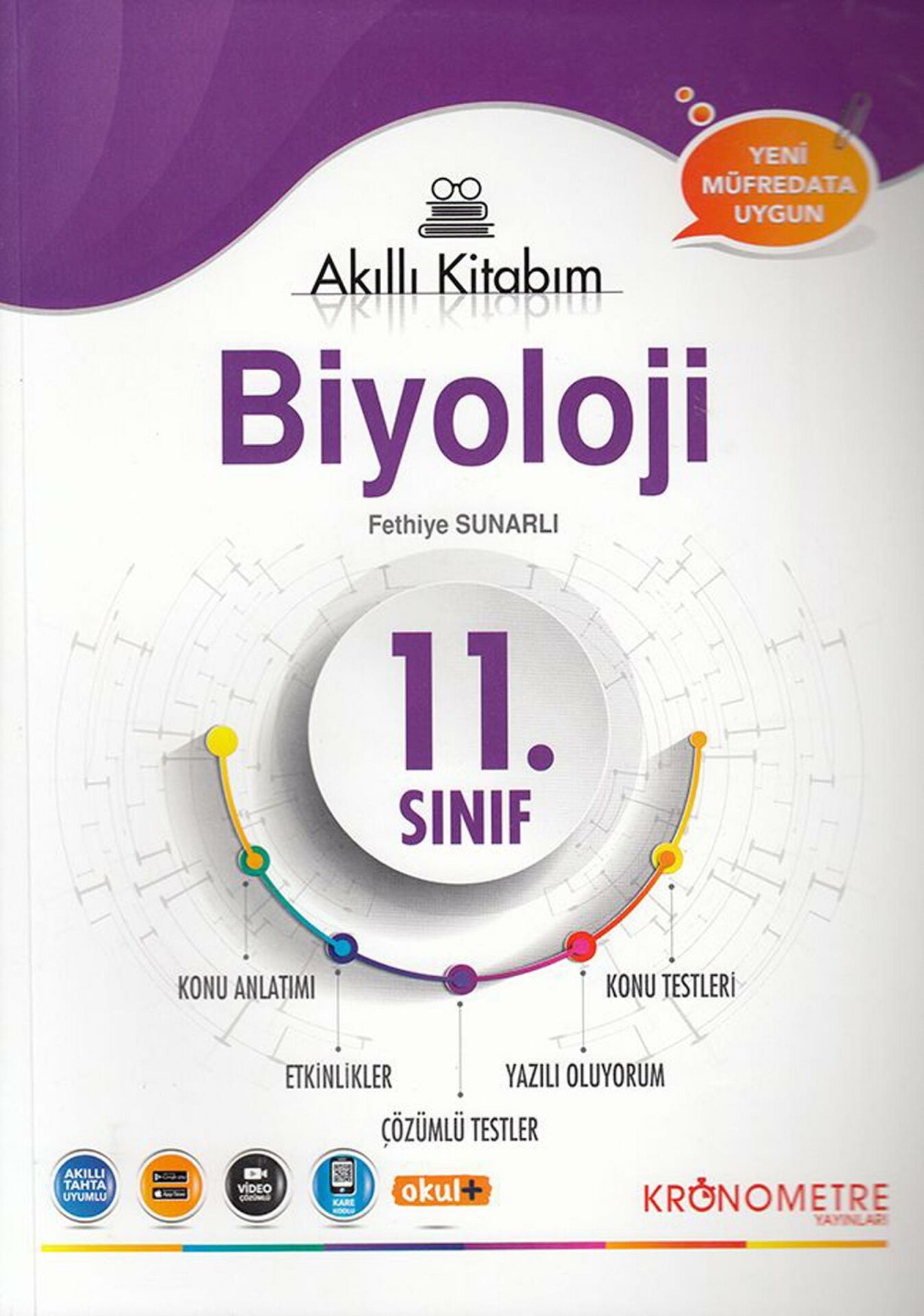 Kronometre 11. Sınıf Biyoloji Akıllı Kitabım