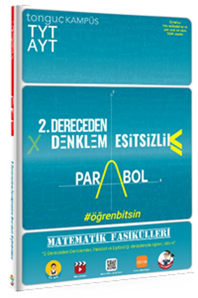 Tonguç Tyt-Ayt Matematik Fasikülleri- İkinci Dereceden Denklemler-Parabol-Eşitsizlikler