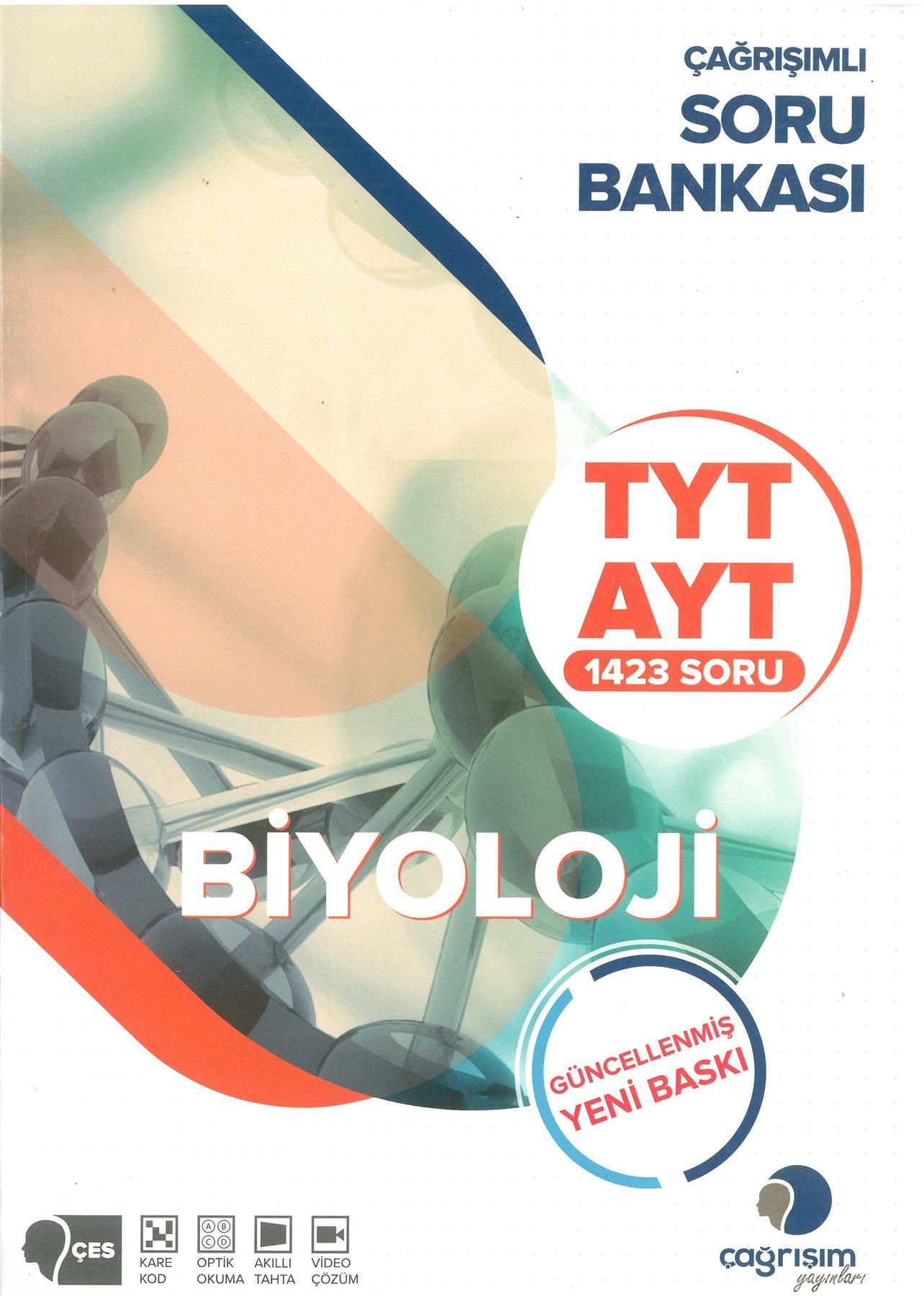 Çağrışım Tyt-Ayt Biyoloji Soru Bankası