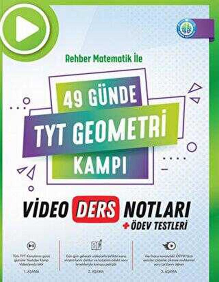 Rehber Matematik 49 Günde TYT Geometri Video Ders Notları