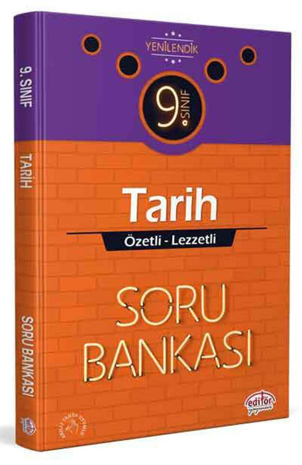 Editör 9.Sınıf Tarih Özetli Lezzetli Soru Bankası