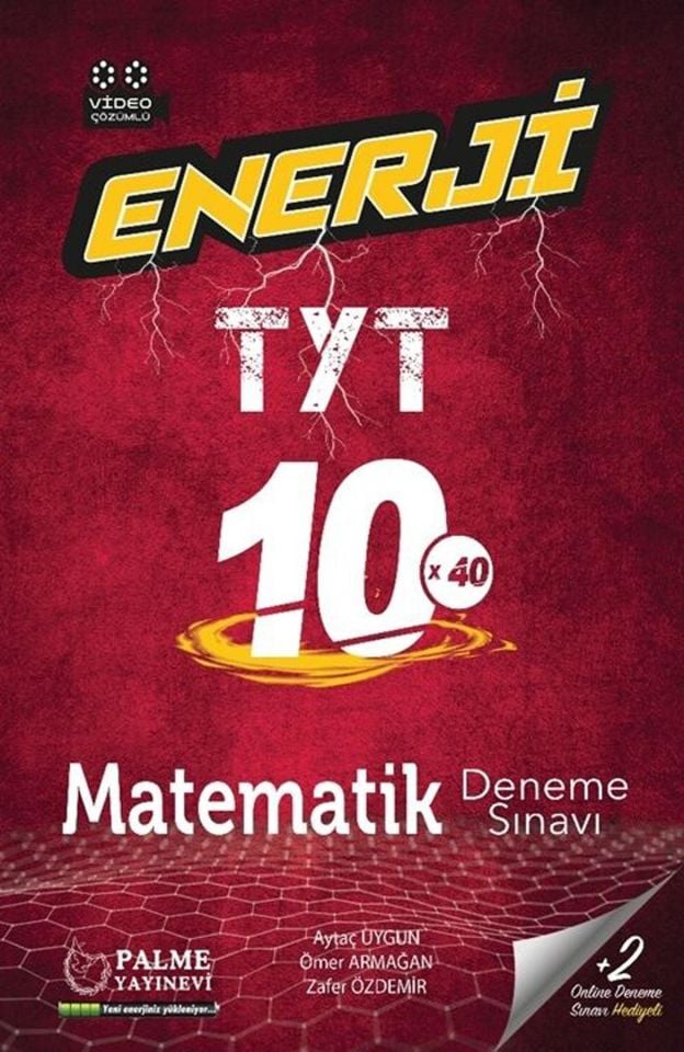 Palme Tyt Matematik Enerji 10 Deneme Sınavı