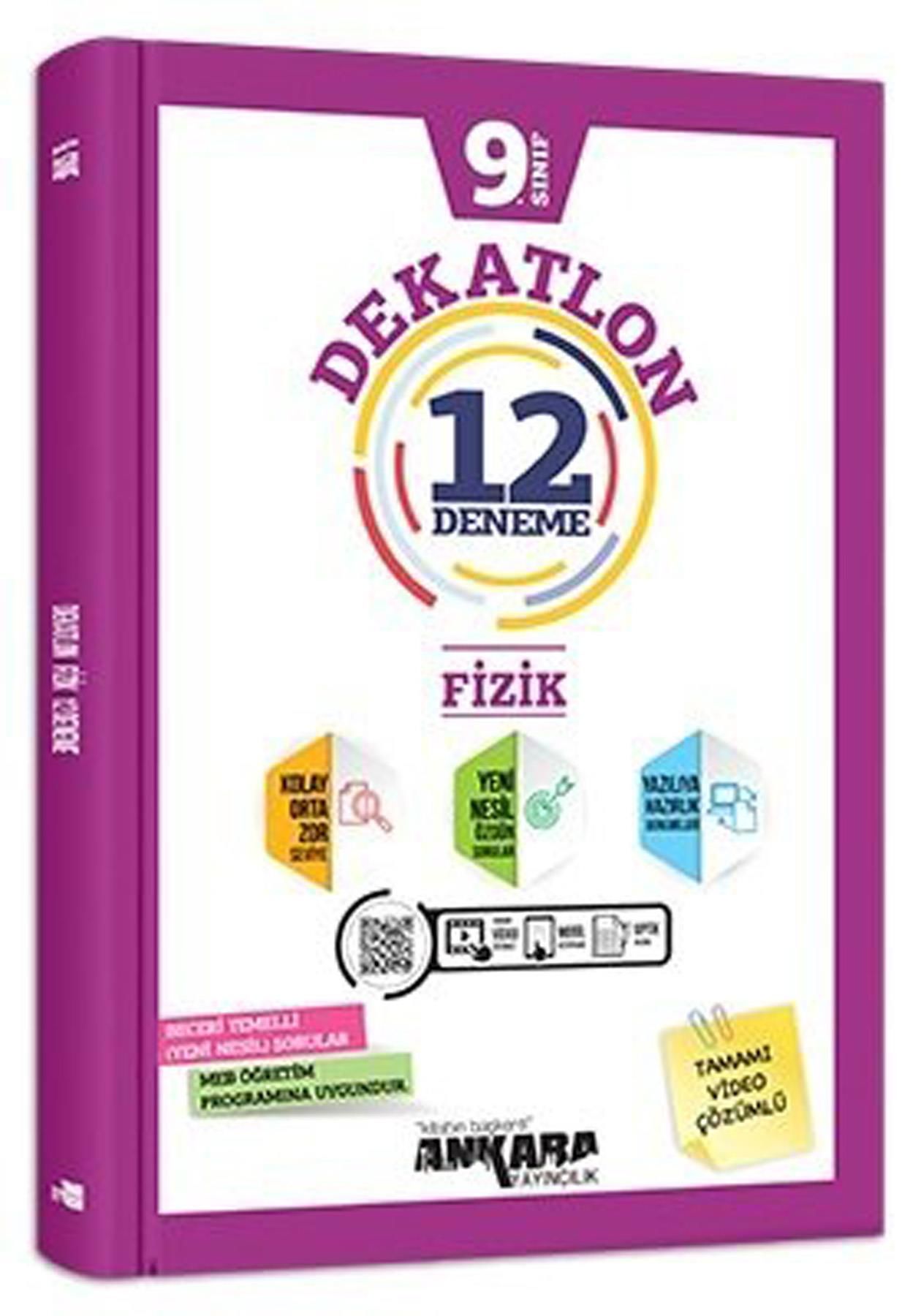 Ankara 9.Sınıf Dekatlon Fizik 12 Deneme