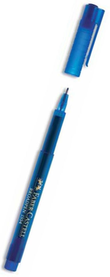 Faber Castell Broadpen Keçeli Kalem Koyu Mavi 155451 (1 adet)