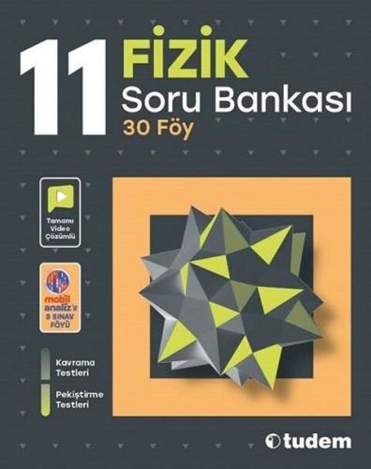 Tudem 11. Sınıf Fizik Soru Bankası