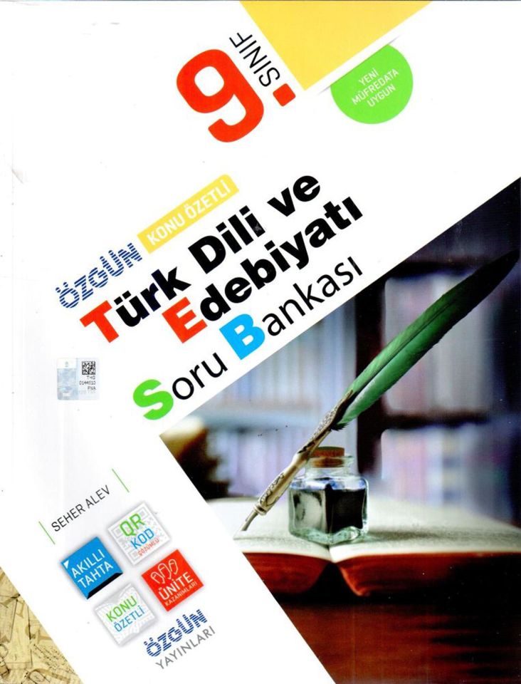 Özgün 9.Sınıf Türk Dili Edebiyatı Konu Öztetli Soru Bankası