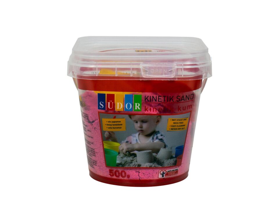 Südor Kinetik Kum Kovalı Pembe 500Gr Ks02-7