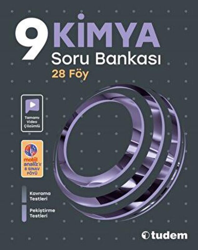 Tudem 9. Sınıf Kimya Soru Bankası