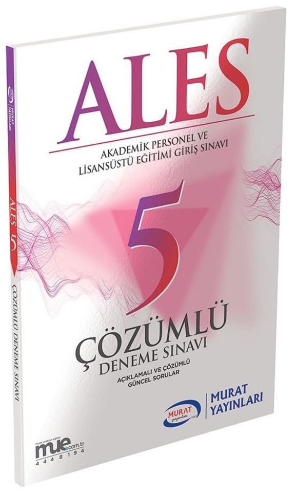 Murat Ales 5 Çözümlü Deneme Sınavı