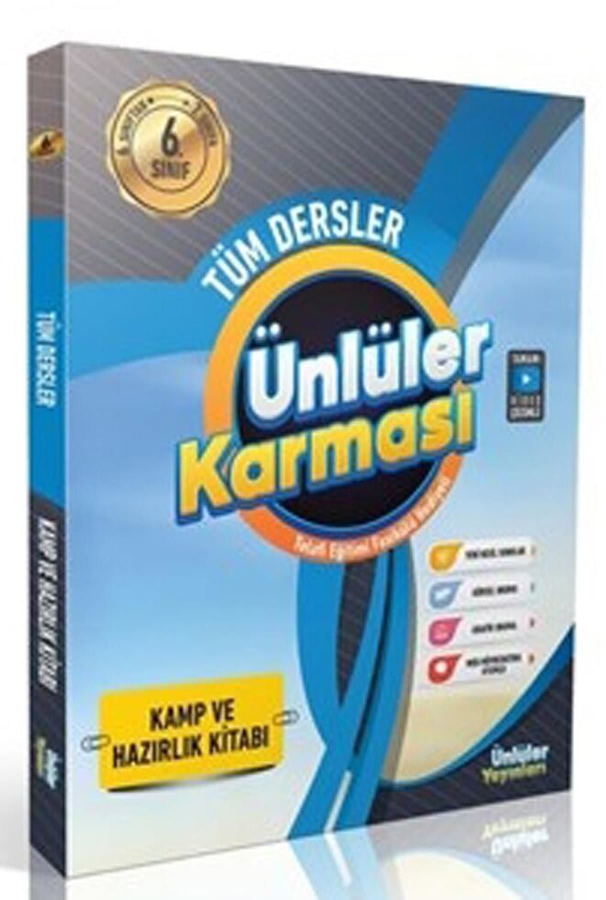 Ünlüler 6 dan 7 ye Tüm Dersler Kamp ve Hazırlık Kitabı