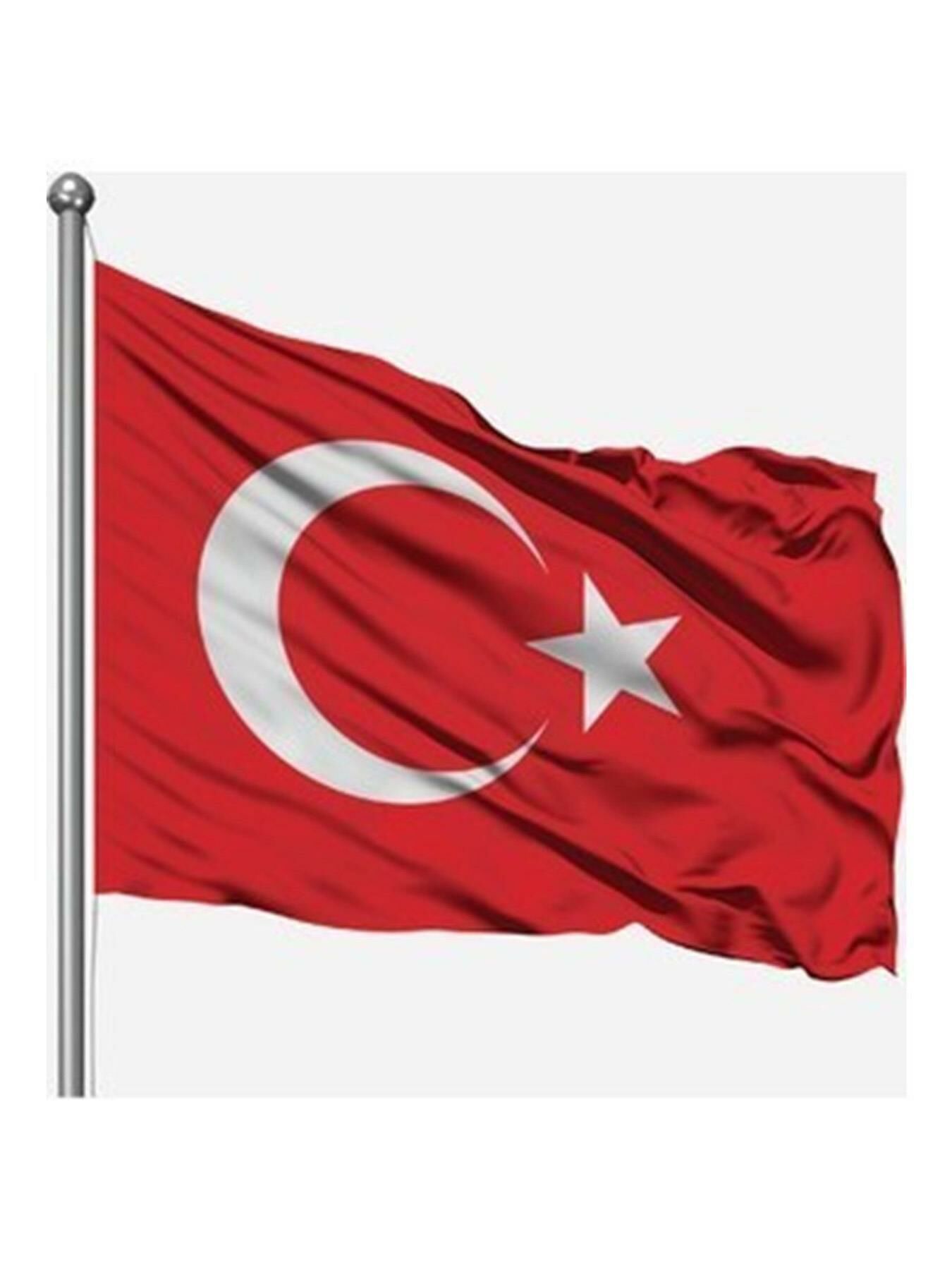 Kale 4*6mt Aplike Türk Bayrağı