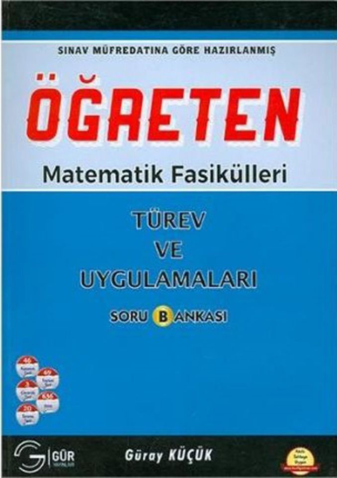 Güray Küçük Öğreten Matematik Fasikülleri Türev Ve Uygulamaları-B