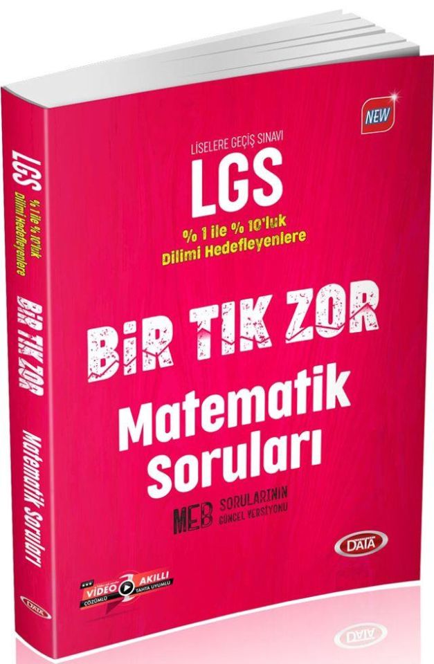 Data 8. Sınıf LGS Bir Tık Zor Matematik Soruları