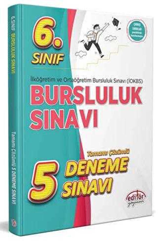 Data 6.Sınıf Bursluluk Sınavı Tamamı Çözümlü 5 Deneme Sınavı