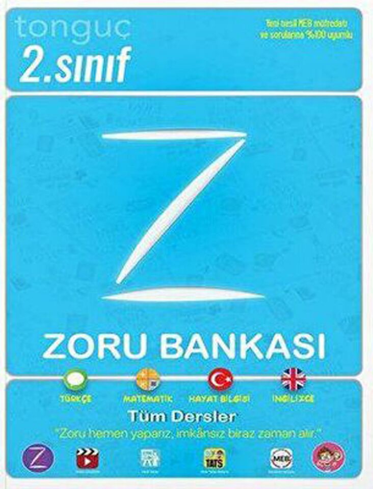 Tonguç 2. Sınıf Tüm Dersler Zoru Bankası