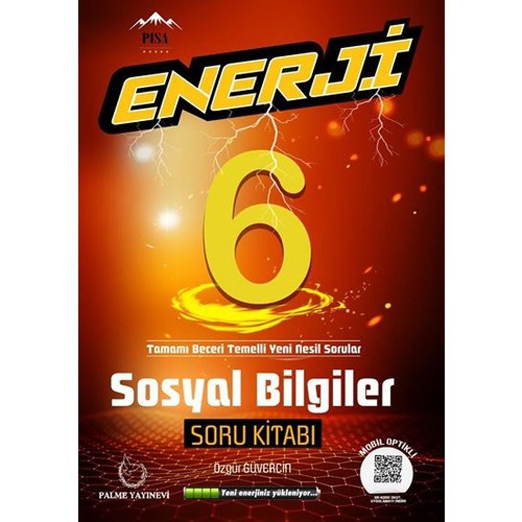 Palme 6.Sınıf Sosyal Bilgiler Enerji Soru Kitabı