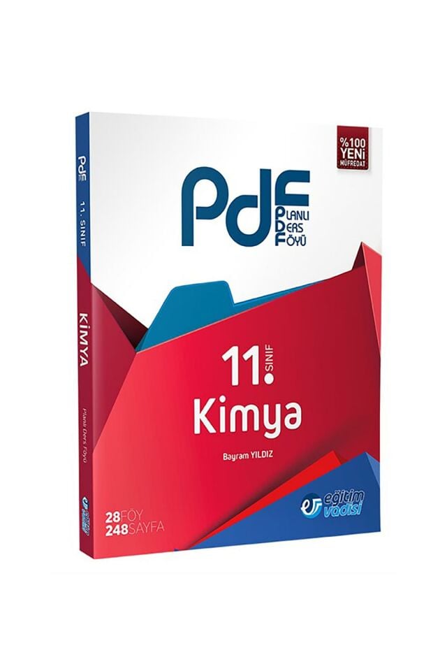 Eğitim Vadisi 11. Sınıf Kimya PDF Planlı Ders Föyü