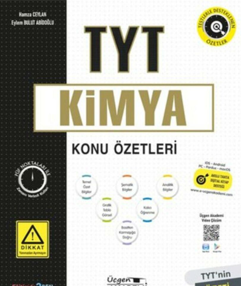 Üçgen TYT Kimya Konu Özetleri