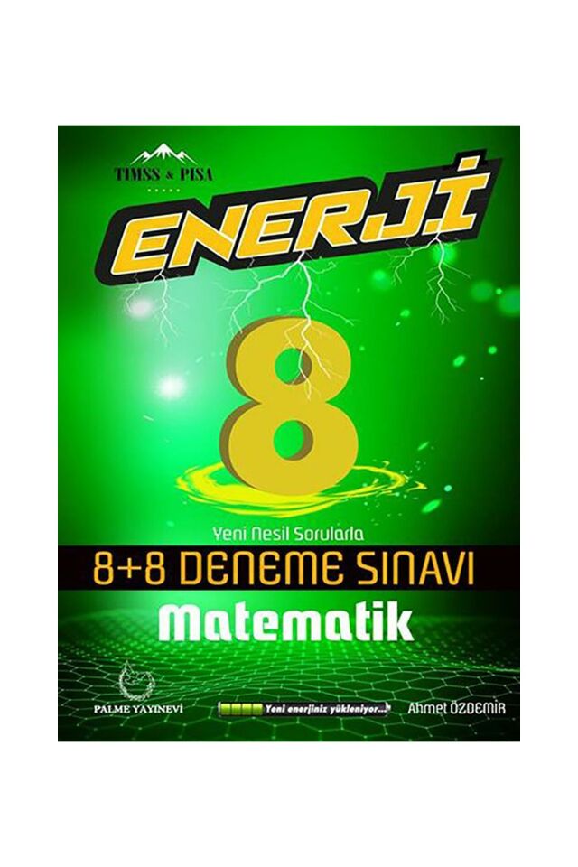 Palme 8. Sınıf Matematik Enerji 8+8 Deneme Sınavı