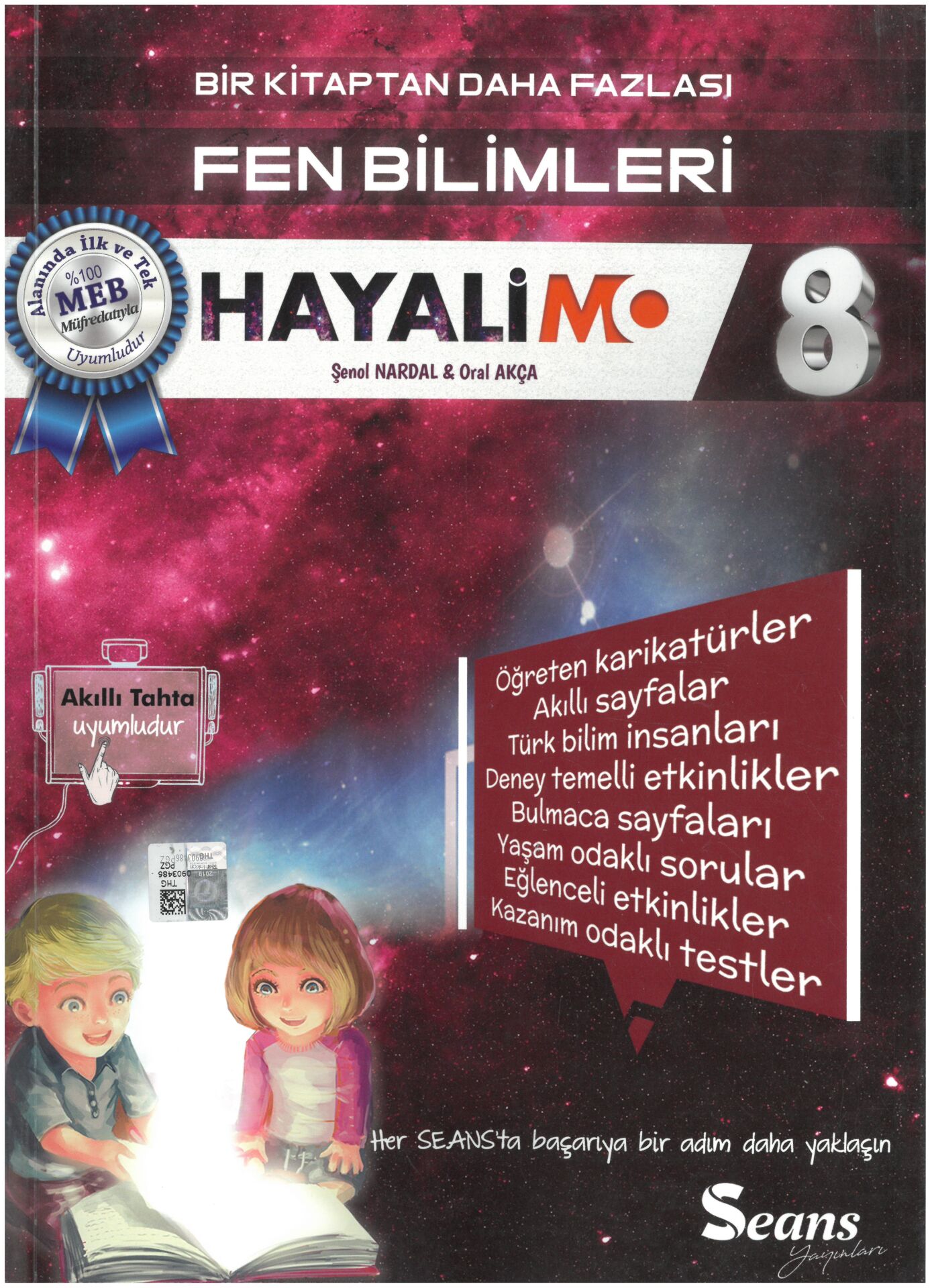 Seans Hayalimo 8.Sınıf Fen Bilimleri Etkinlik Bir Kitaptan Daha Fazlası