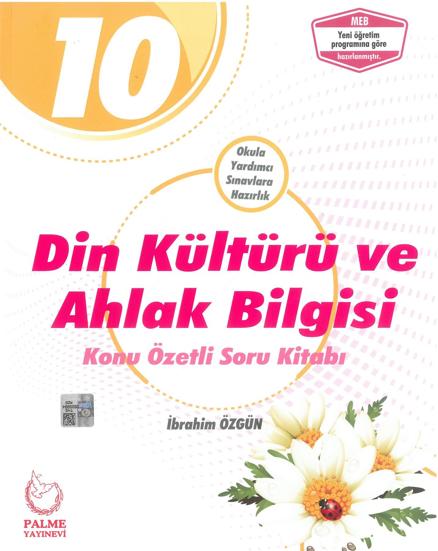 Palme 10. Sınıf Din Kültürü ve Ahlak Bilgisi Konu Özetli Soru Kitabı