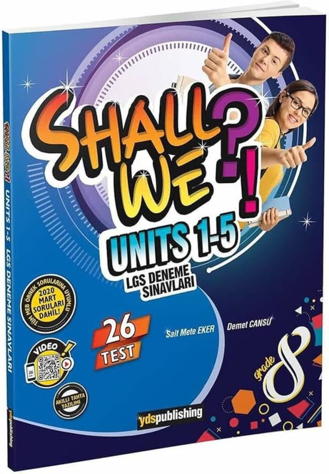 Yds Publishing Shall We 8 Units 1-5 Deneme Sınavı 2025