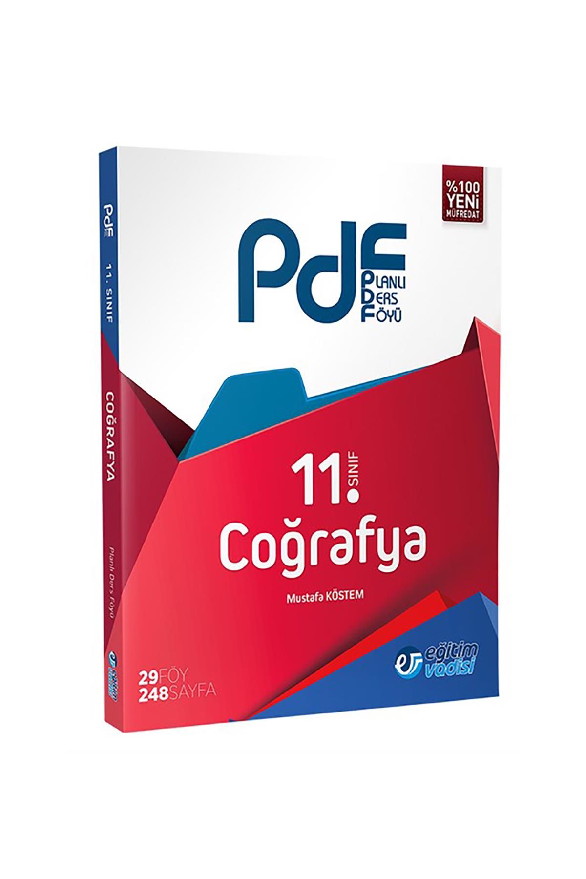 Eğitim Vadisi 11. Sınıf Coğrafya PDF Planlı Ders Föyü