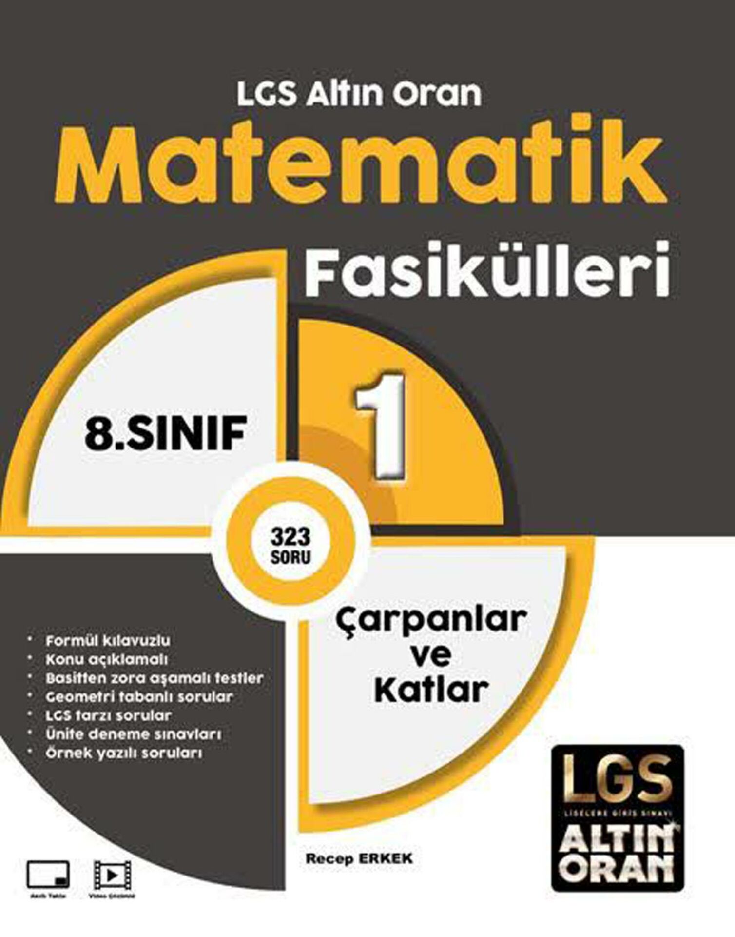 Palme 8.Sınıf LGS Altın Oran Matematik Fasikülleri 1-Çarpanlar ve Katlar