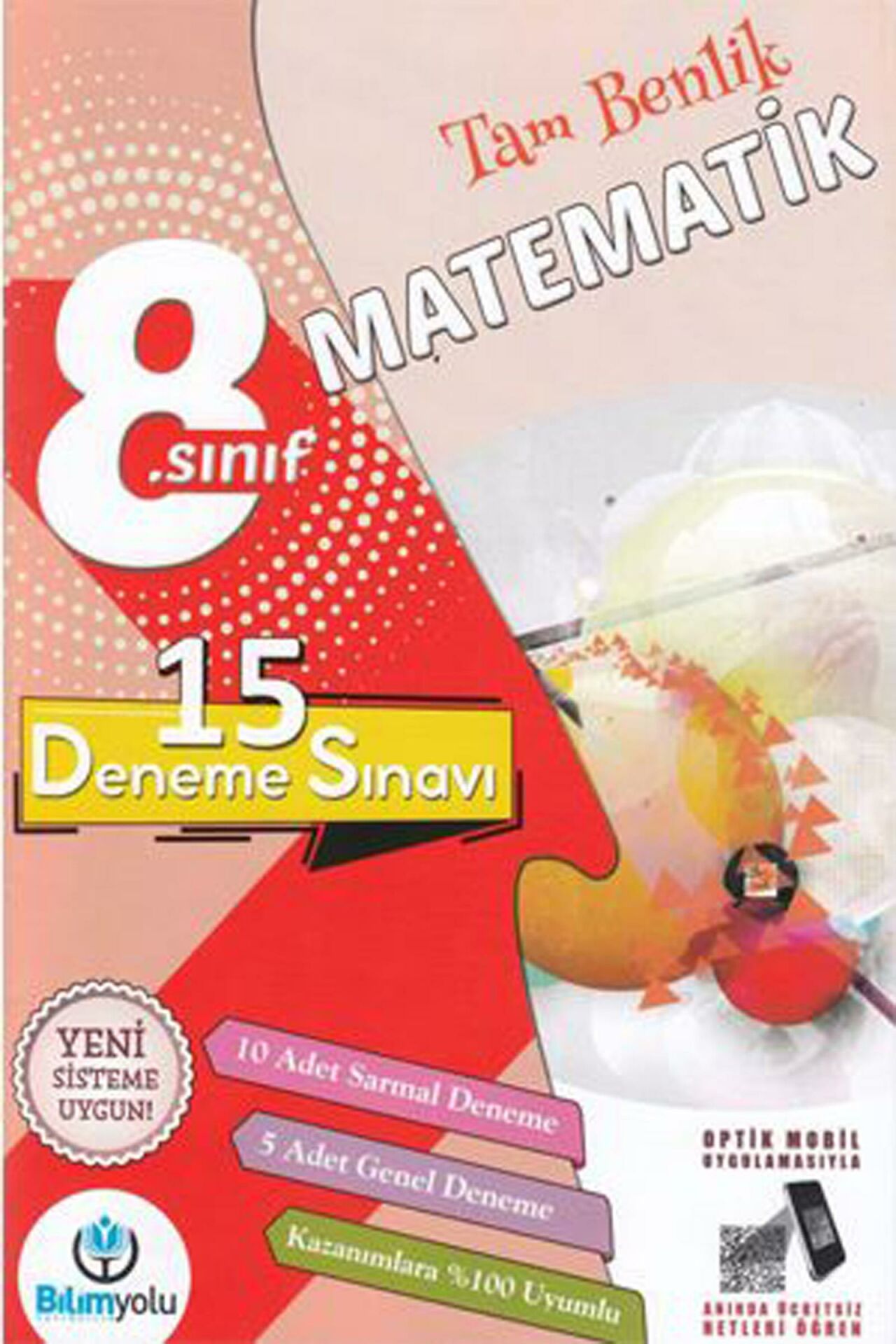 Bilim Yolu 8.Sınıf Matematik 15 Deneme Optikli