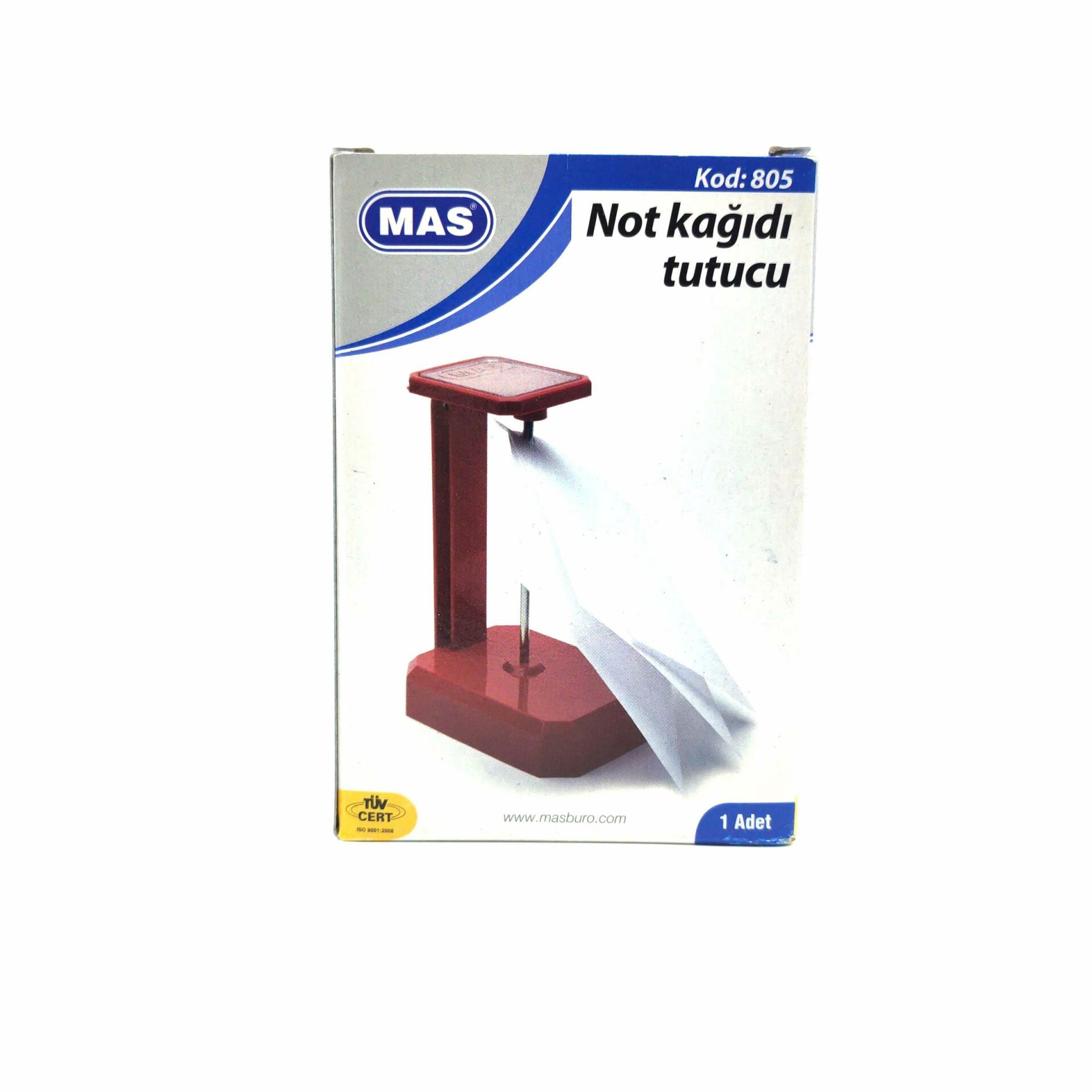 Mas Plastik Memo Holder Not Tutucu Siyah 805 (1 Adet)