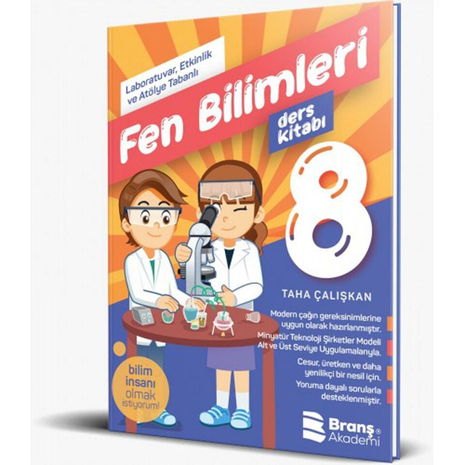 Branş Akademi 8.Sınıf Fen Bilimleri Ders Kitabı