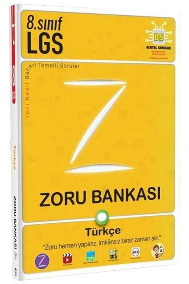 Tonguç 8. Sınıf Türkçe Zoru Bankası