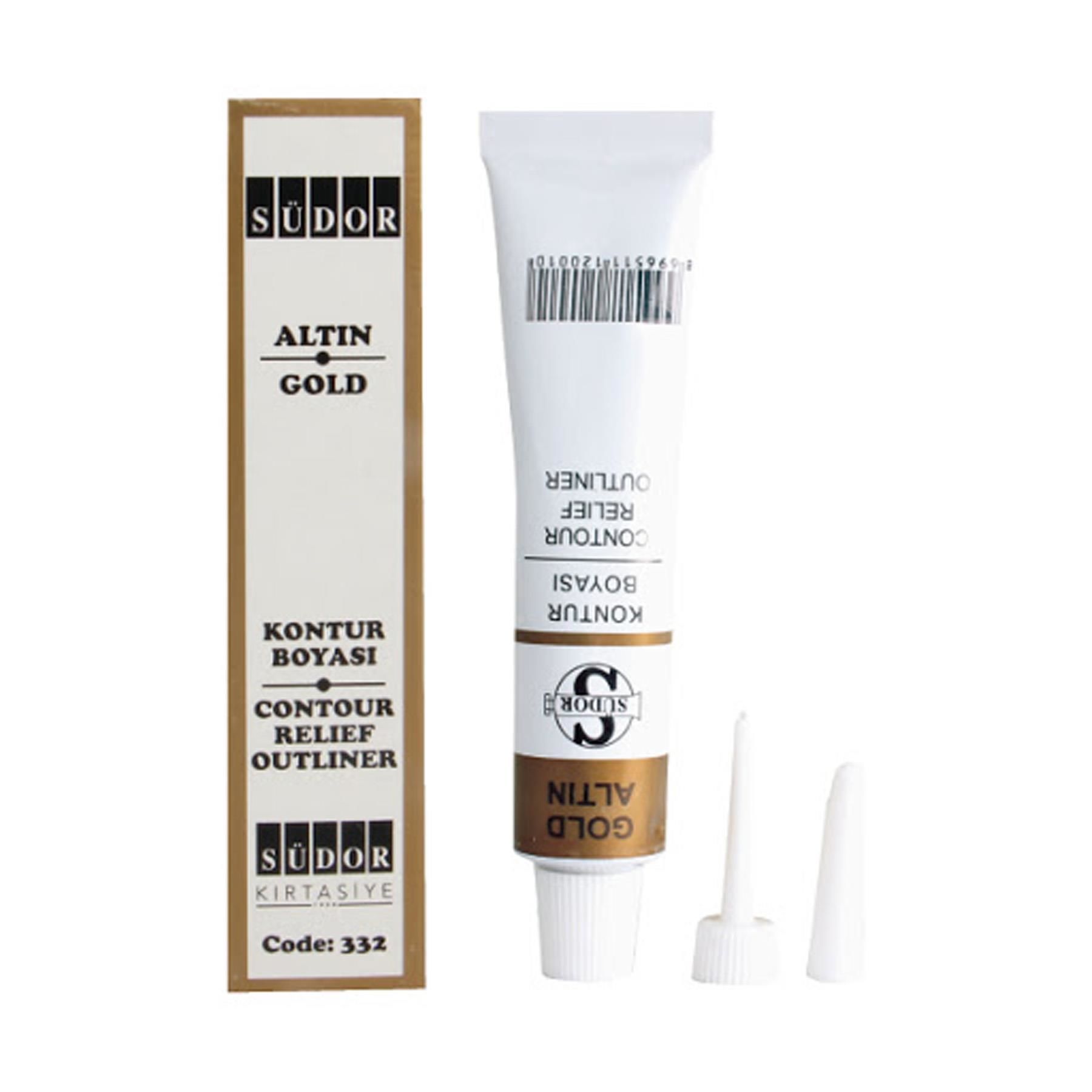 Südor Kontur Boyası Altın 25ml Sd332 (1 adet)