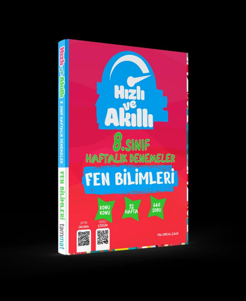 Tammat 8.Sınıf Lgs Hızlı Ve Akıllı Haftalık Denemeler Fen Bilimleri Kitap